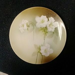 Ris hand painted plate